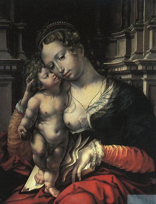 Jan Gossaert Mabuse The Virgin and Child oil painting image